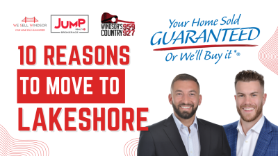 Top 10 Reasons to Move to Lakeshore, Ontario